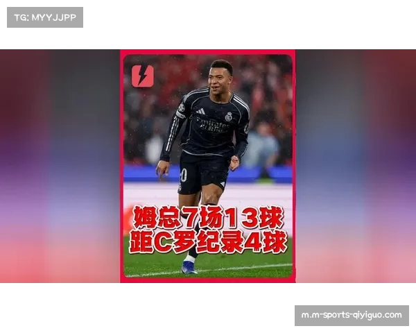姆巴佩欧冠七场轰十三球 领跑射手榜展现决定性作用